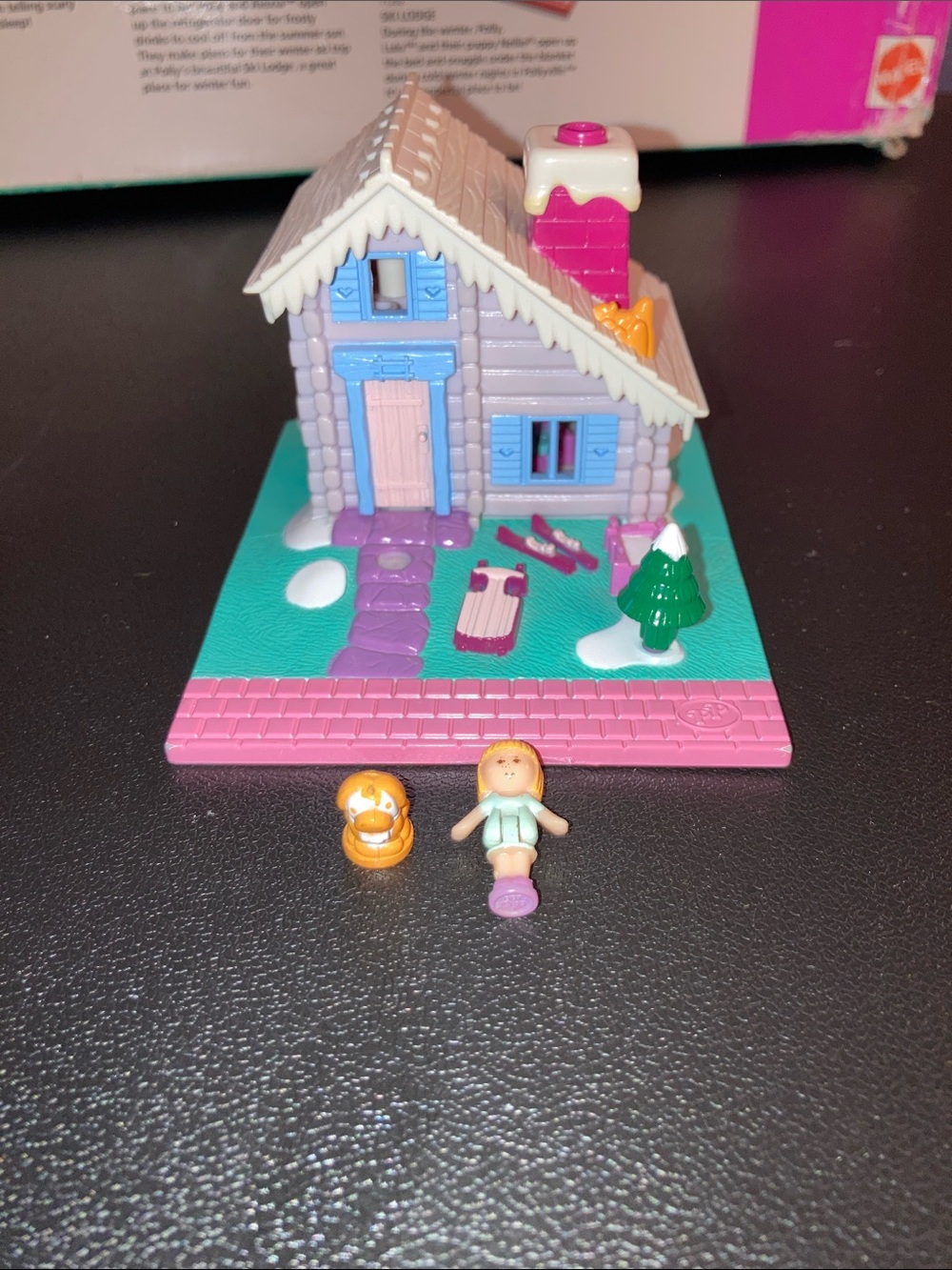 Blue Bird Polly Pocket Pollyville sky lodge 1993